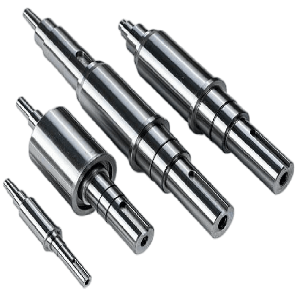 Precision shaft is ground on an external circle. The structure is made of carbon steel 45#. It undergoes grinding processing, tempering, quenching and heat treatment. It has high precision. This shaft is used for precision transmission in mechanical equipment, industrial equipment and non-standard equipment | Shenzhen Yuanlei Precision Craft Co., Ltd.